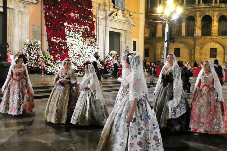 L'Ofrenda est le seul acte lié à la religion dans les Fallas de Valencia