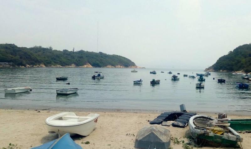 Peng Chau plage promenade