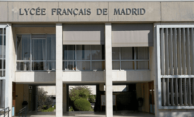 entrée du lycée français de madrid