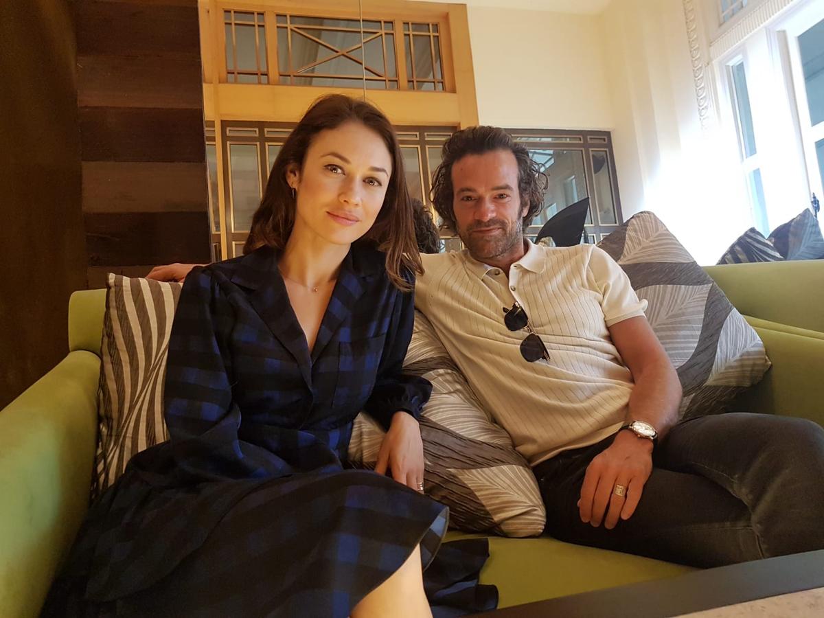 Olga Kurylenko et Romain Duris