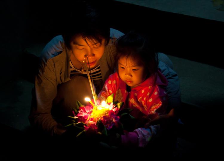 Loy Krathong Thailande