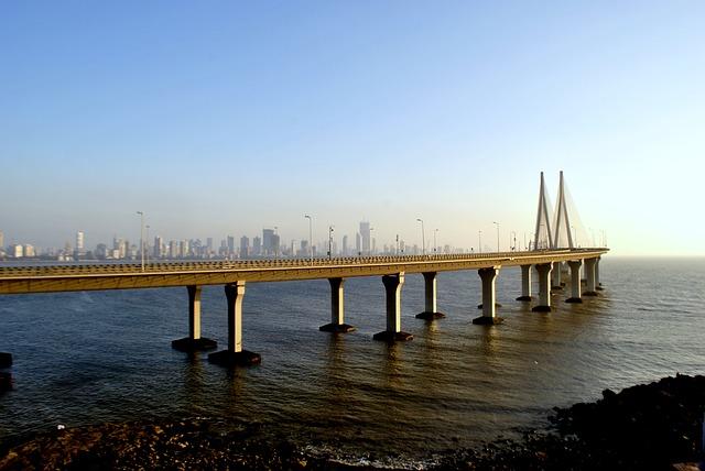 Le Sealink qui relie le nord au sud de Bombay