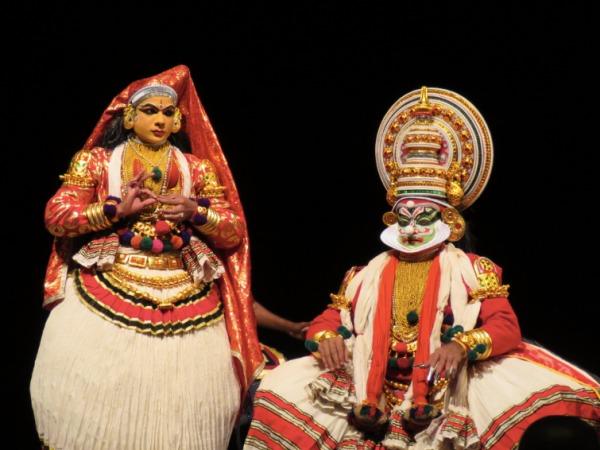 Kathakali King Lear Roi Lear Alliance francaise 80 ans