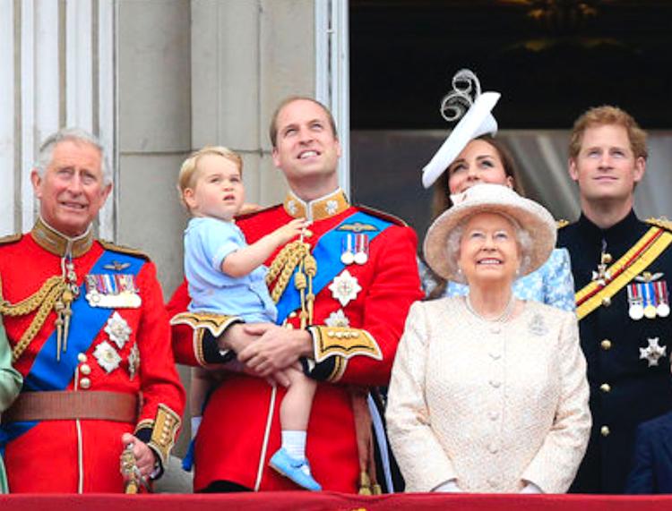 Prince George voyage couronne angleterre