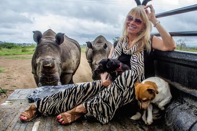 Françoise Malby Thula Thula réserve animalière Afrique du Sud