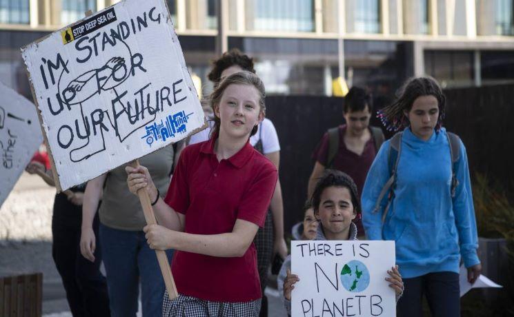 Manifestation Climat Nouvelle-Zélande 