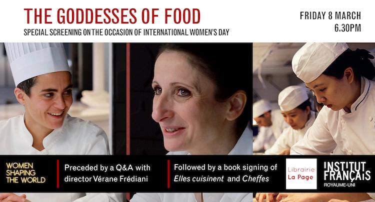 rendez-vous ciné le 8 mars A la recherche des femmes chefs Institut français Londres