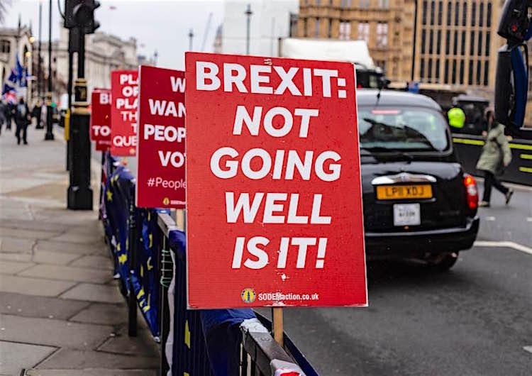 sadiq khan maire Londres dernier mot citoyens Brexit Parlement vote gouvernement 