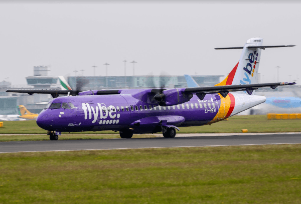 Flybe vols annulation Londres Royaume-Uni Virgin Atlantic Belfast City Birmingham Newquay