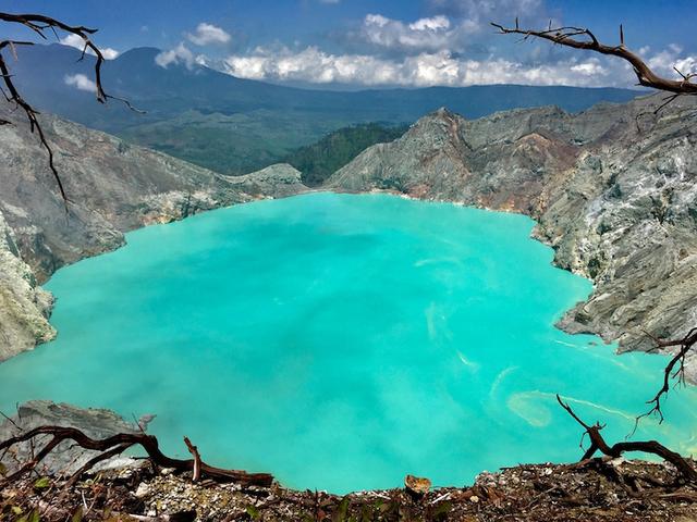 Kiawah Ijen volcan randonnée ascension Java Indonesie