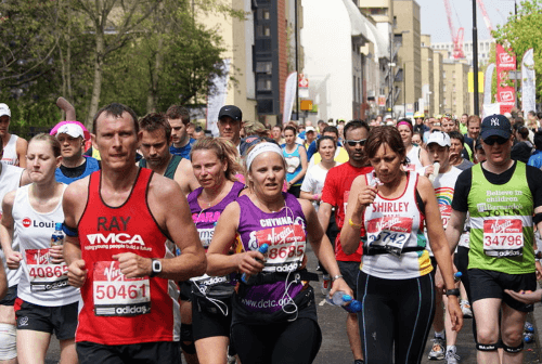 Marathon Londres sport Royaume-Uni course Tamise