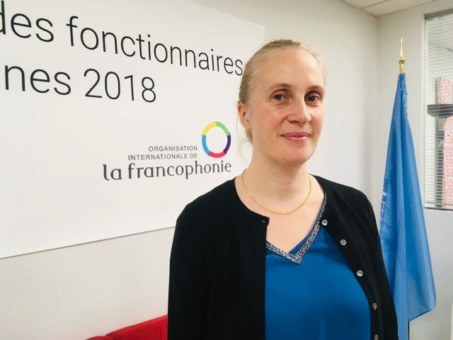 Patricia Herdt, représentante permanente adjointe de l'Organisation Internationale de la Francophonie auprès des Nations Unies