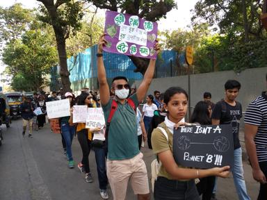 Marche climat etudiants mumbai