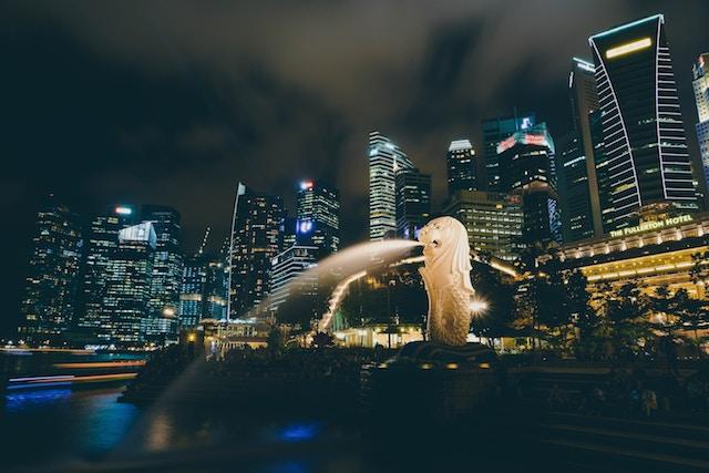 Alain Labat, Merlion, Singapour