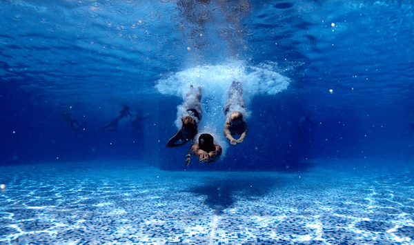 piscine 360 degrés Londres infinity première 