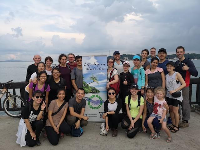 Samuel Gmehlin, Pulau Ubin Cleanup, Singapour, plastique, déchets