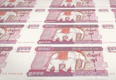 kyat depreciation dollar