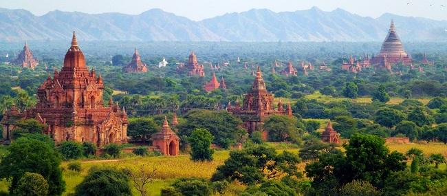 Les tenailles de Bagan en BIrmanie