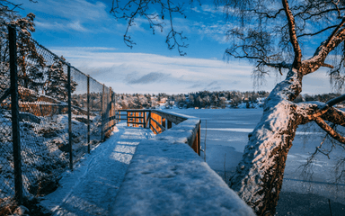 stockholm hiver patinoire