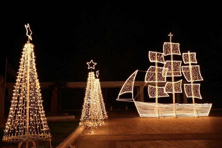 Bateau Noël Grec