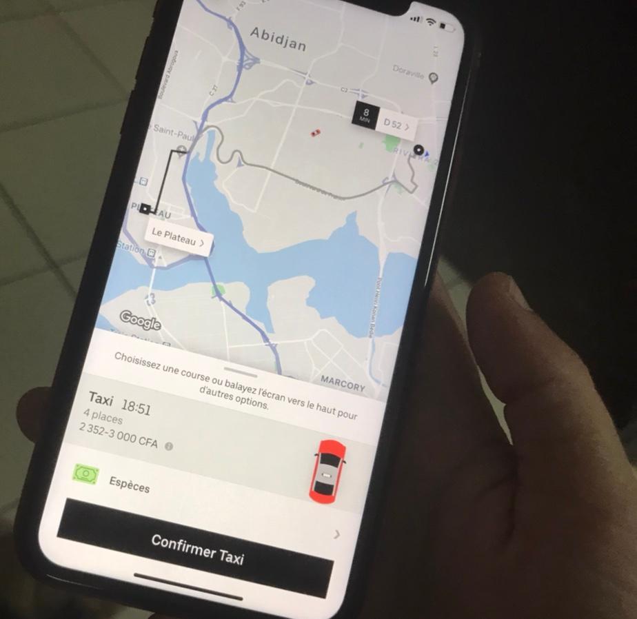 uber abidjan