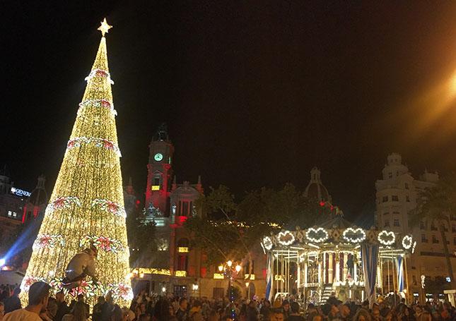 Illuminations Noël Valence Ayutamiento 2019