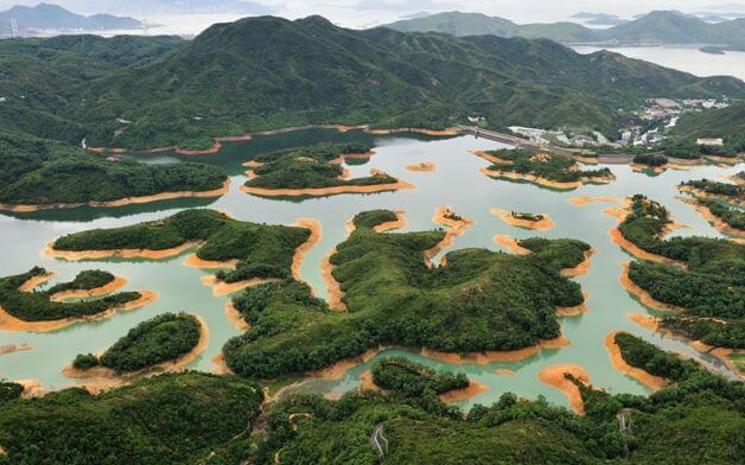 Plan d'eau Hong Kong