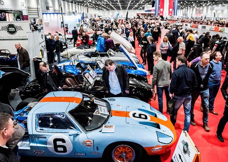 London Classic Car Show voiture 