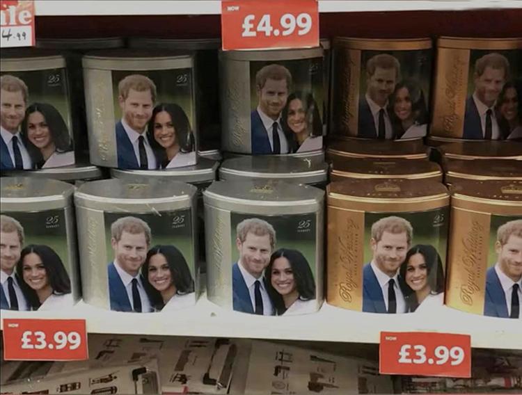 Meghan Harry Goodie Londres