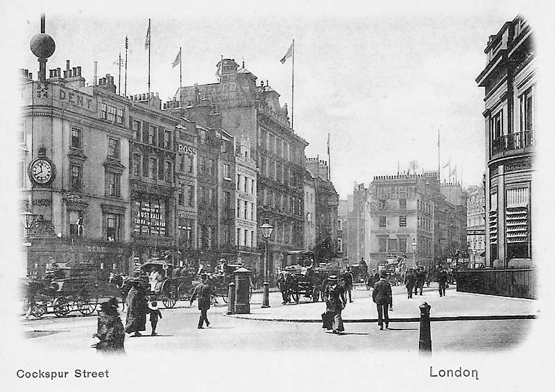 Trafalgar Londres histoire population habitants