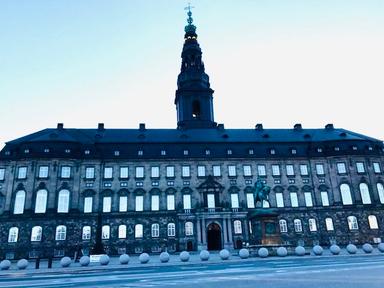 Danemark Parlement Borgen Christianborg Copenhague politique 