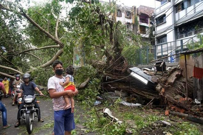 cyclone Amphan Bengale