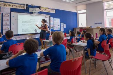 Classe de l'Ecole Française Internationale de Phnom Penh