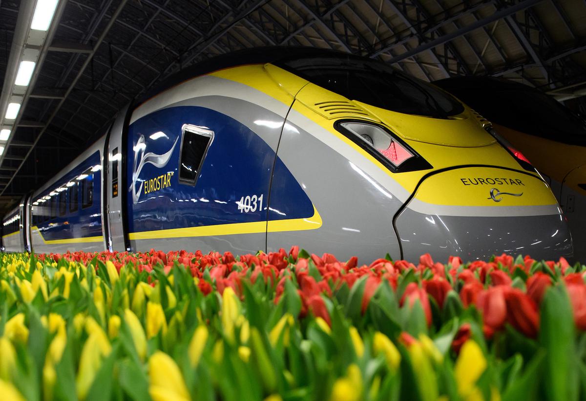 train EUROSTAR Amsterdam Londres voyage