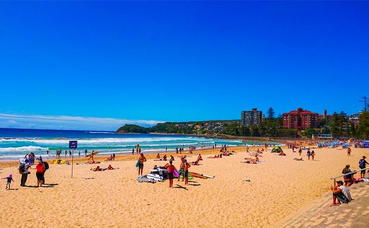 plages sydney distanciation sociale 