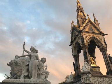 Albert Memorial Kensington Gardens Londres