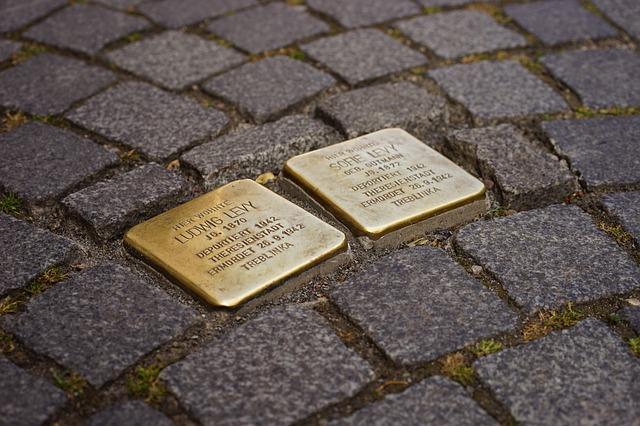 Stolpersteine mémoire Juifs Allemagne