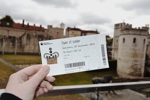 ticket tour de londres visite