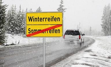 Les pneus d'hiver en Allemagne