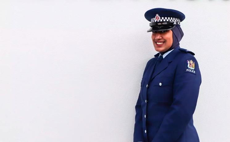 Police NZ hijab