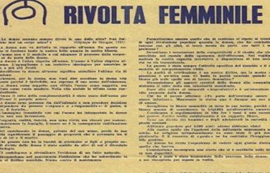 féminisme italie