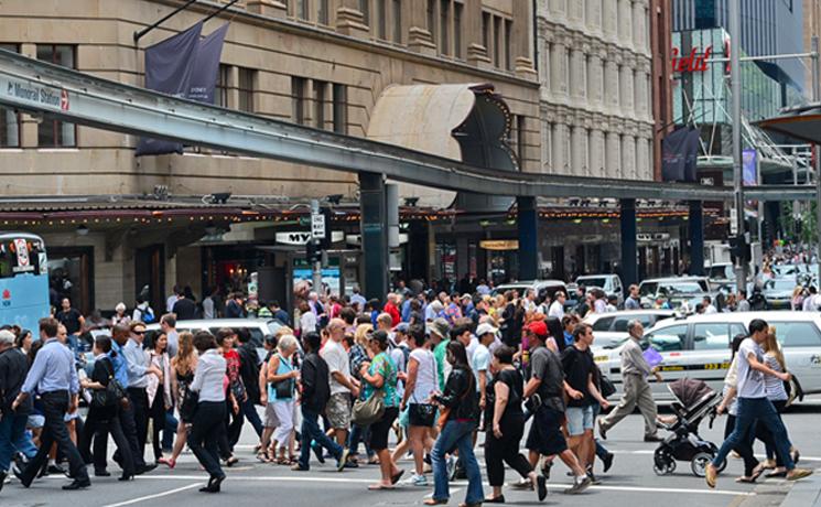 Touristes Australie Sydney