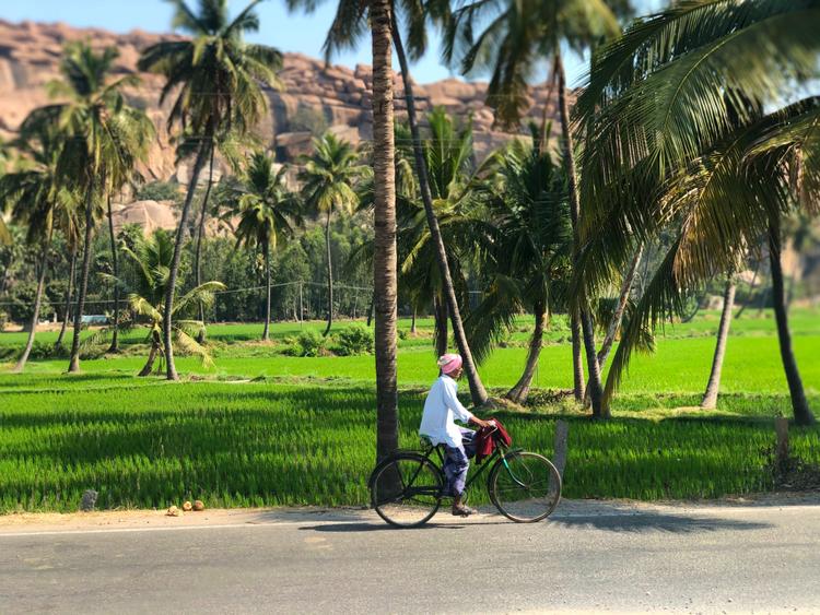 hampi india inde karnataka