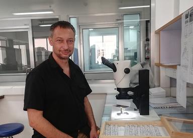 Dr Sébastien Boyer à l'institut pasteur de Phnom Penh