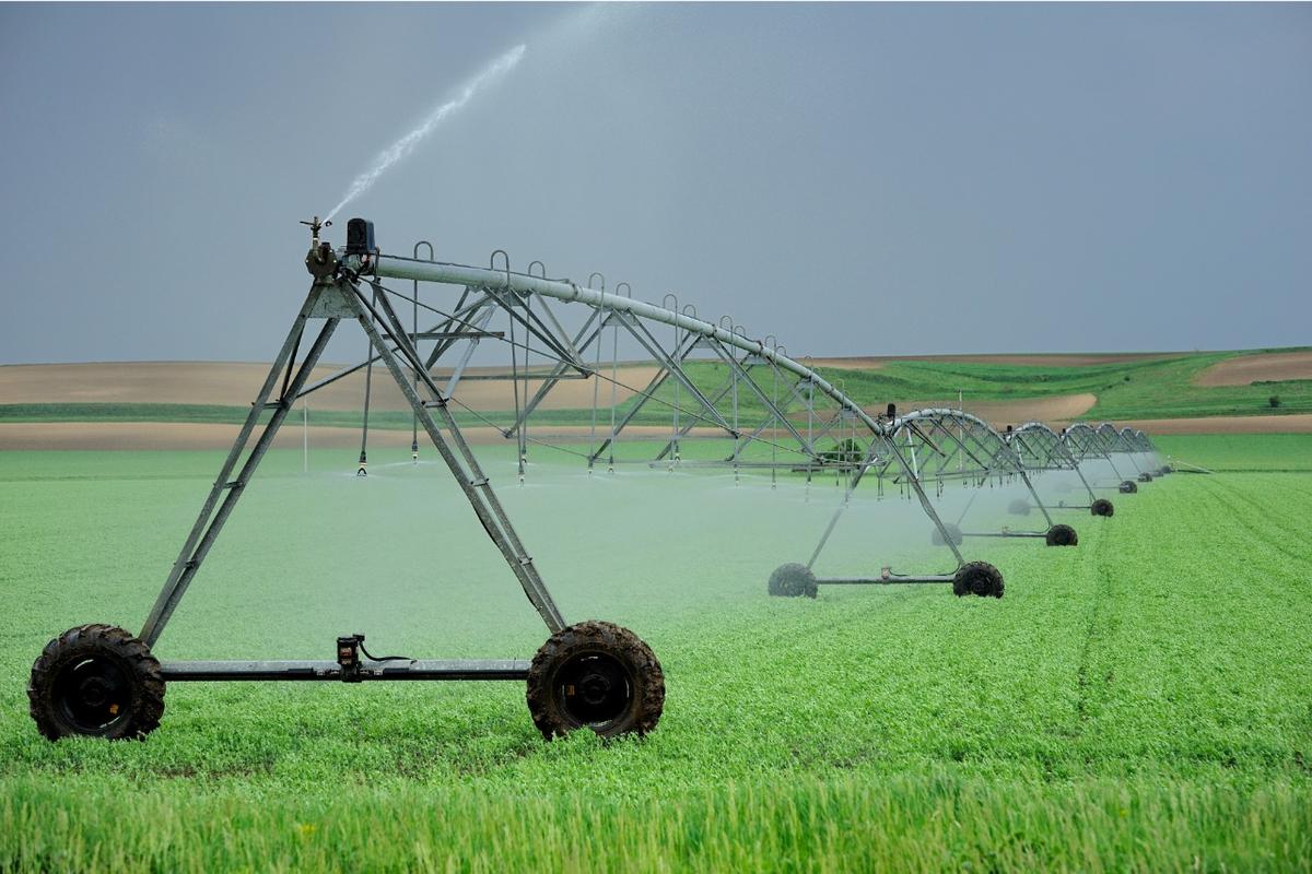 irrigation par pivot central au Brésil