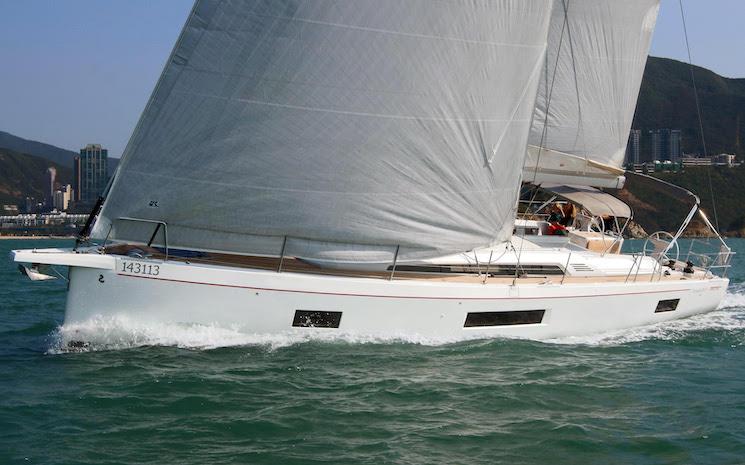 voilier de la beneteau cup hong kong