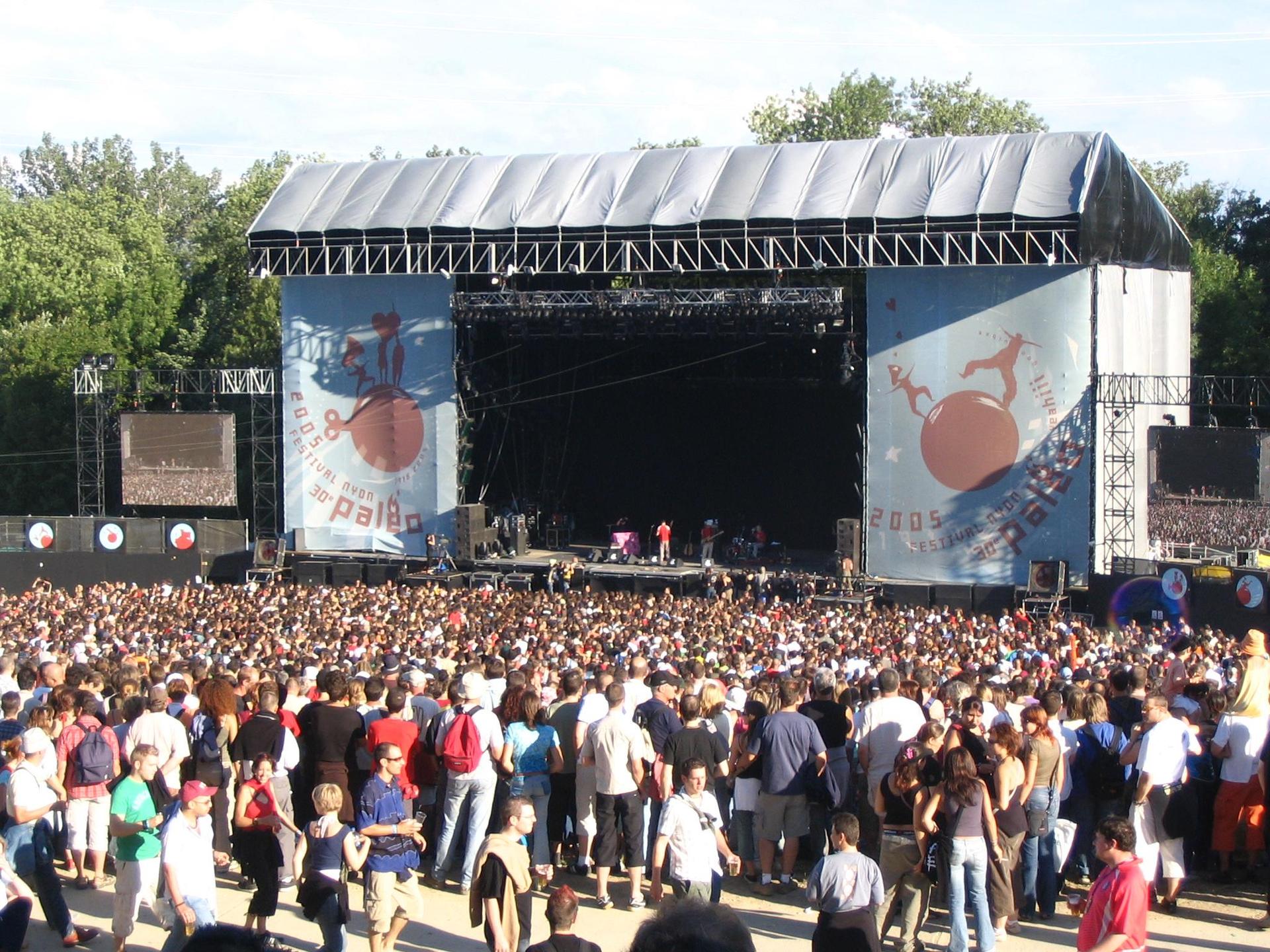 Une foule lors d'un concert