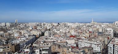 La ville de Casablanca au Maroc