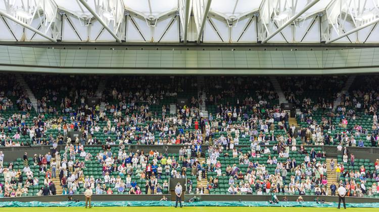 Tribunes du Centre Court de Wimbledon