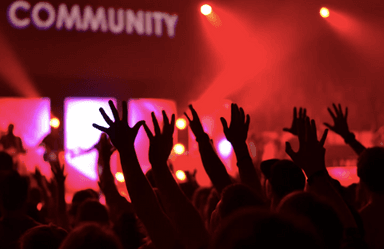 Des personnes dans un concert à Perth